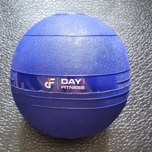 Day 1 Fitness Blue Medicine Ball